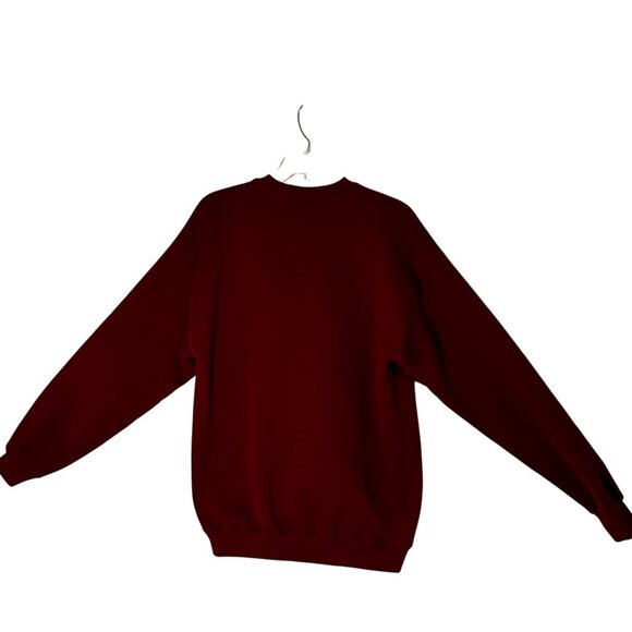 Vintage Discus Athletic Large Red Crewneck Sweatshirt Made In USA - Picture 2 of 9